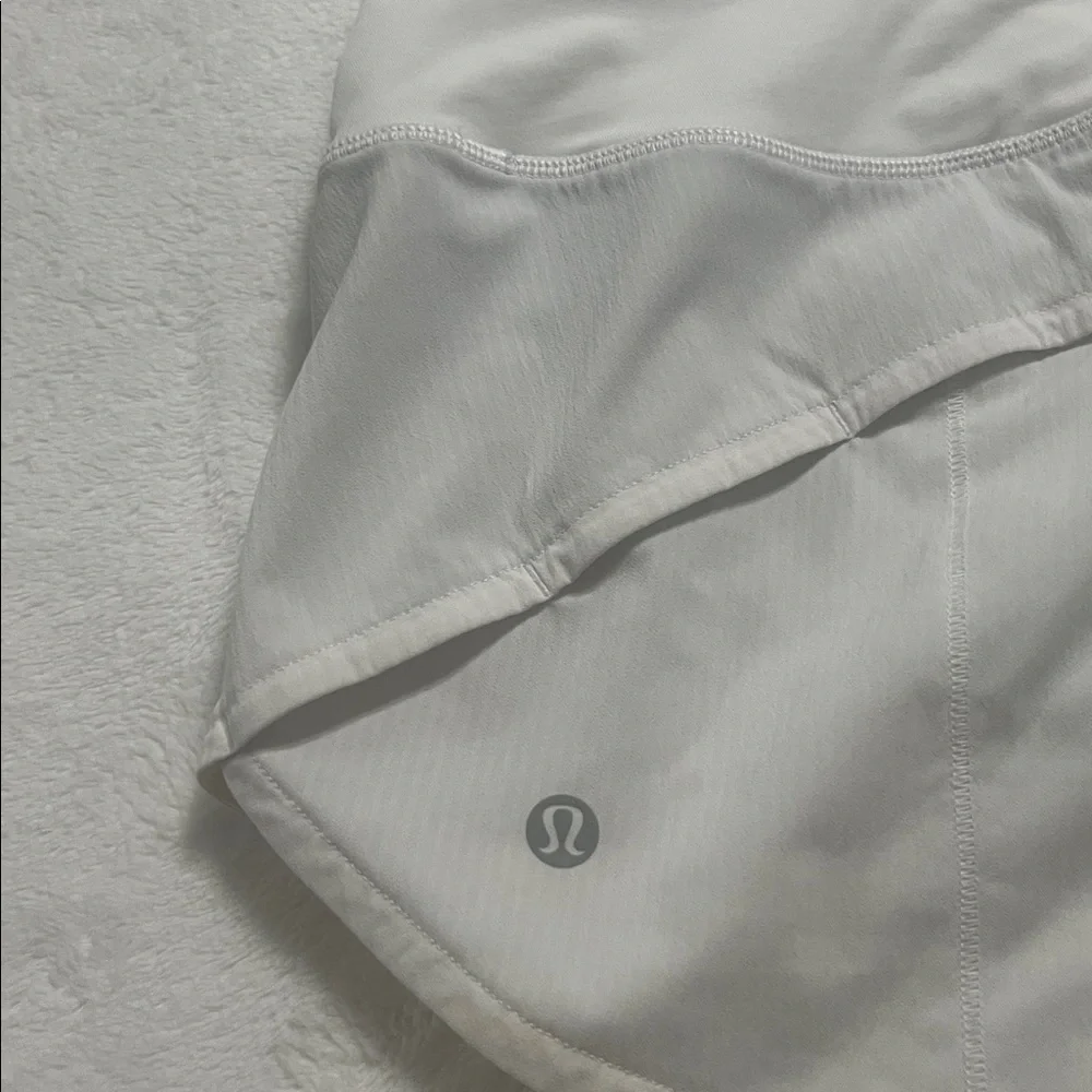 Lululemon Athletica White Running Shorts - Picture 4 of 8